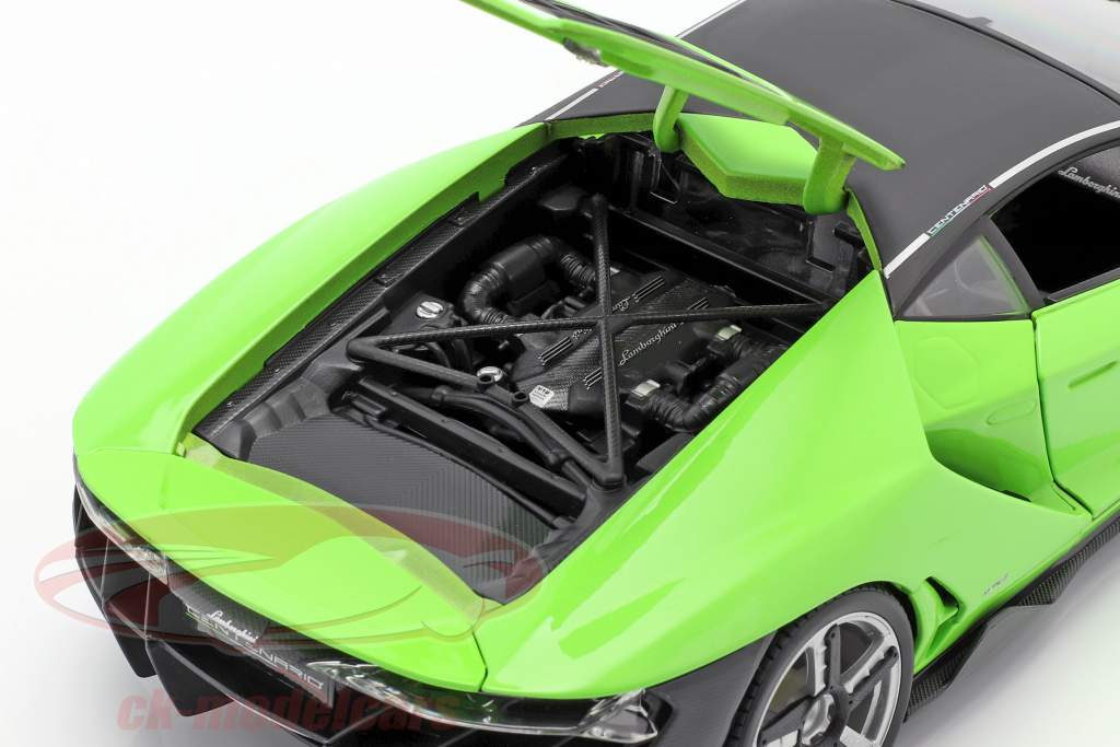Lamborghini Centenario LP770-4 Bouwjaar 2016 groen 1:18 Maisto