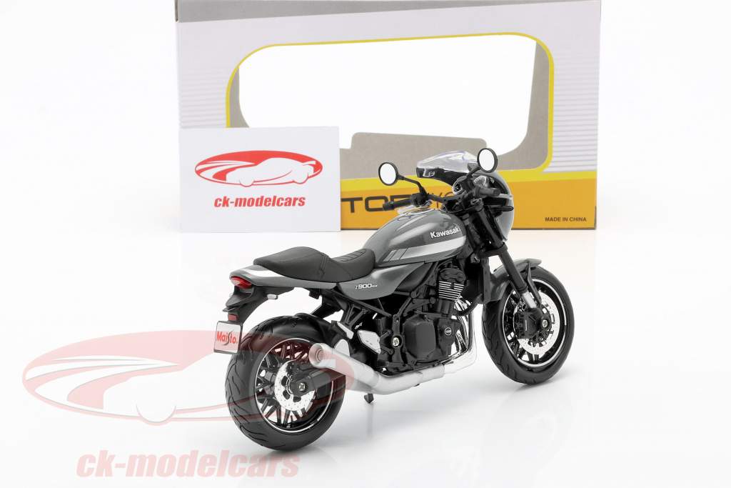 Kawasaki Z900RS Cafe Grigio / argento / nero 1:12 Maisto