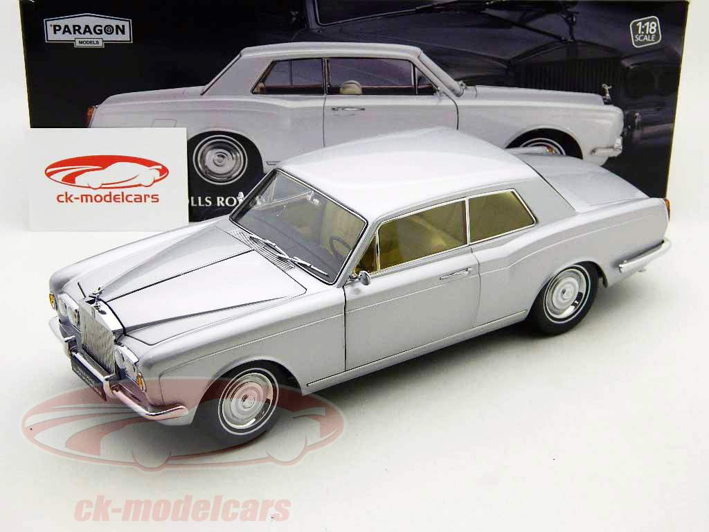 Rolls Royce Coupe RHD 1971 argento 1:18 Modelli Paragon