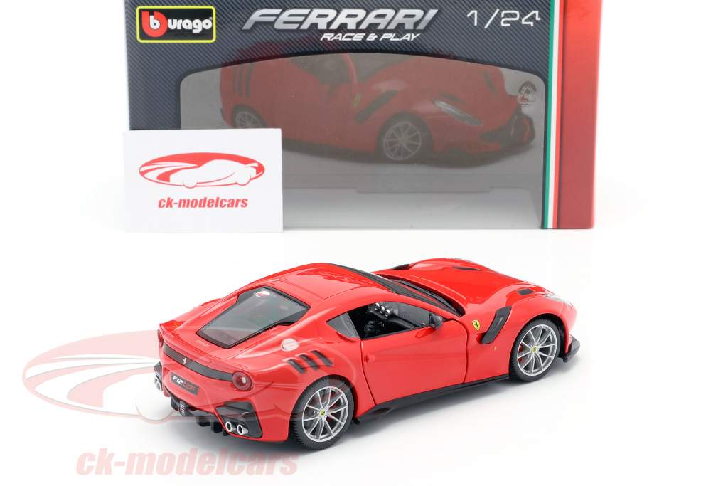 Ferrari F12 TDF year 2016 red 1:24 Bburago