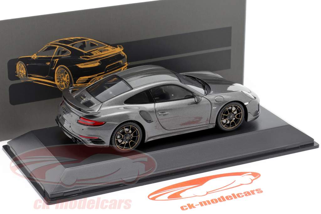 ブランド通販 S Turbo (991) 911 Porsche 1:43 Spark Exclusive gray Series 自動車