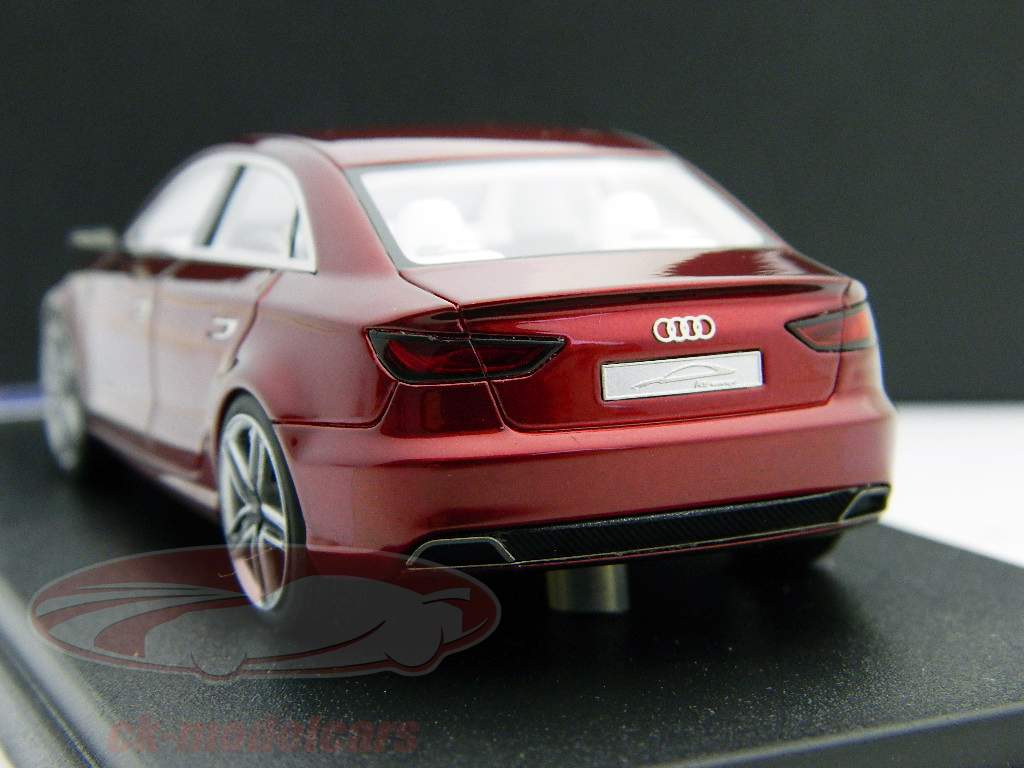 Audi A3 Concept rot metallic / red metallic 1:43 LookSmart