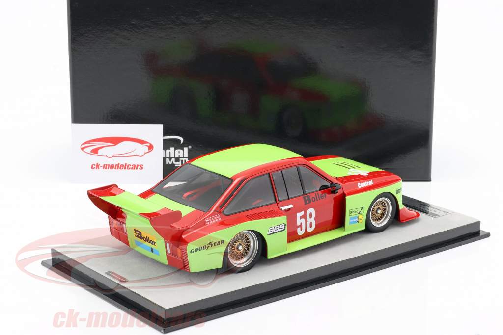 Ford Escort II RS Turbo #58 Coupe de Westphalie DRM Zolder 1980 Boller 1:18 Tecnomodel