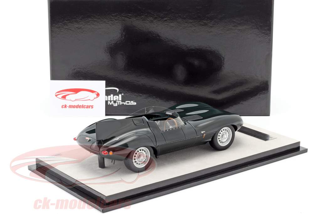 Jaguar D-Type stampa versione 1957 Britannico da corsa verde 1:18 Tecnomodel