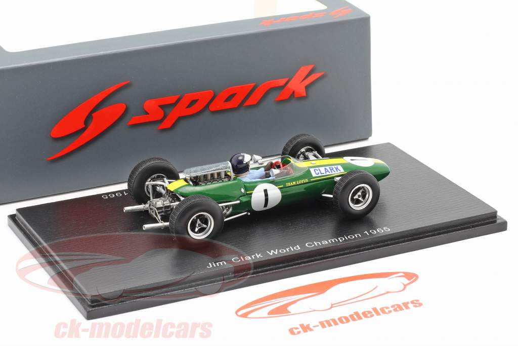 Spark 1:43 Jim Clark Lotus 33 #1 优胜者德语GP 世界冠军F1