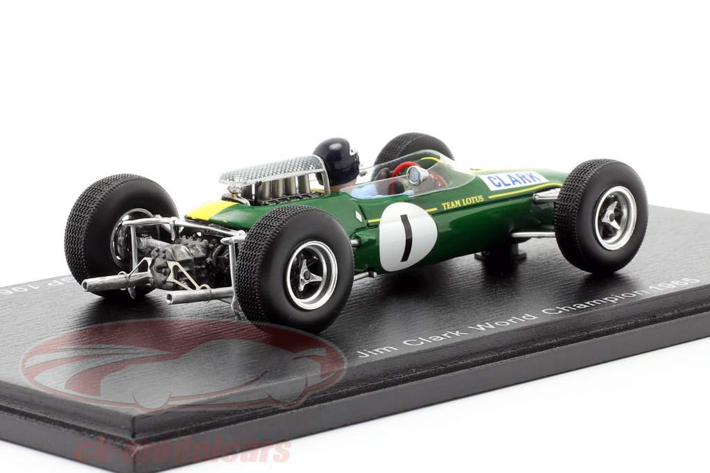 Jim Clark Lotus 33 #1 Sieger Deutschland GP Weltmeister F1 1965 1:43 Spark