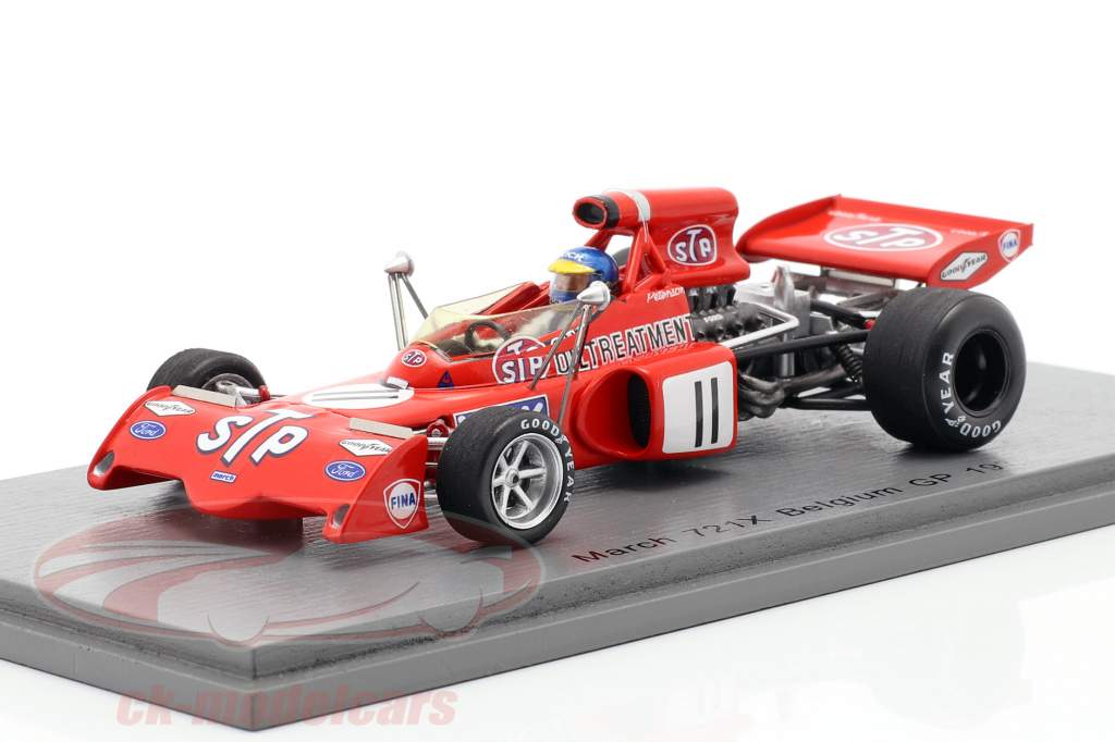 Ronnie Peterson March 721X #11 belga GP formula 1 1972 1:43 Spark