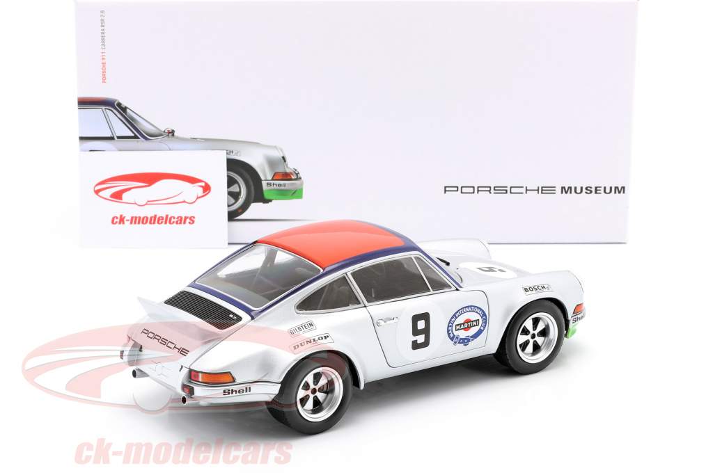 Porsche 911 Carrera RSR 2.8 #9 3e Targa Florio 1973 Kinnunen, Haldi 1:18 Solido