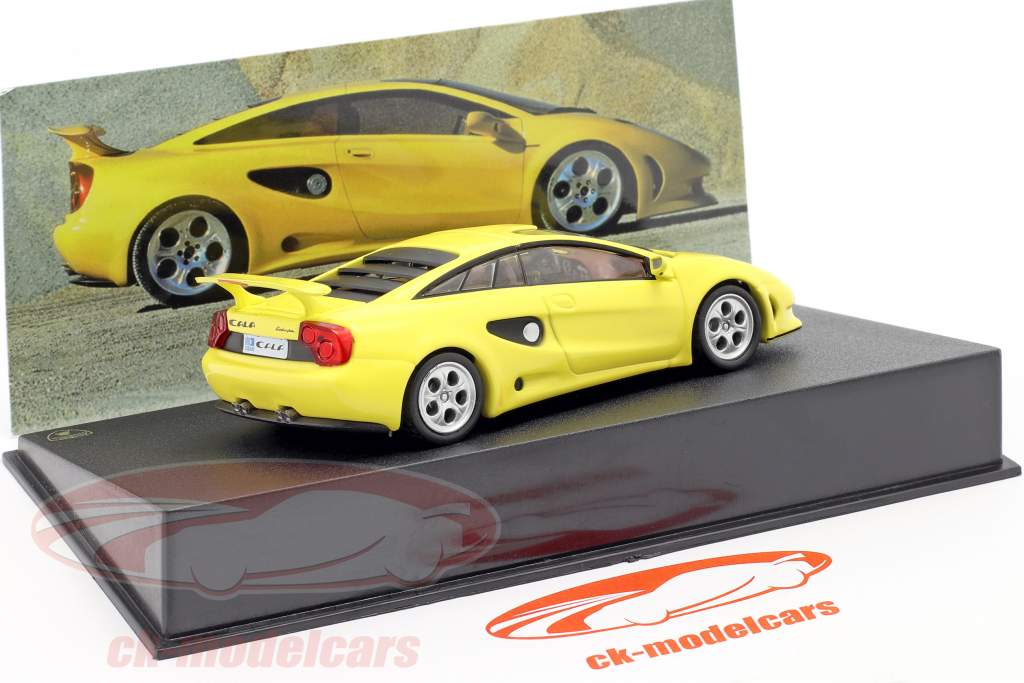 Lamborghini Cala Año de construcción 1995 amarillo 1:43 Leo Models