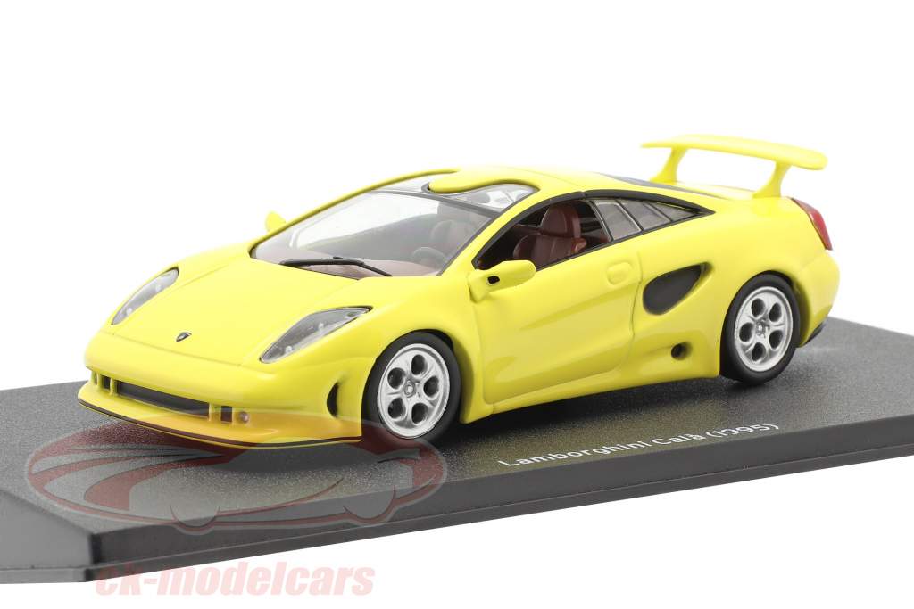 Lamborghini Cala Año de construcción 1995 amarillo 1:43 Leo Models