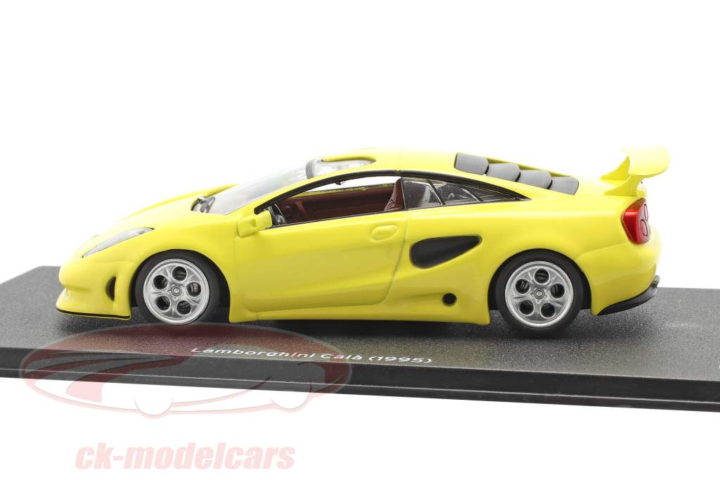 Lamborghini Cala Año de construcción 1995 amarillo 1:43 Leo Models