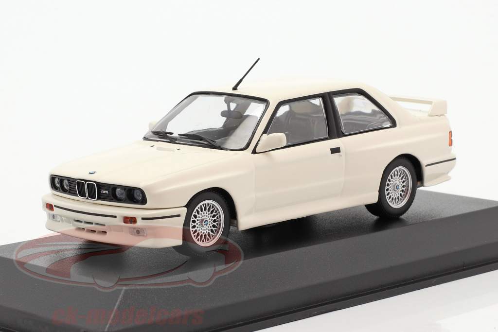 BMW M3 (E30) Baujahr 1987 weiß 1:43 Minichamps