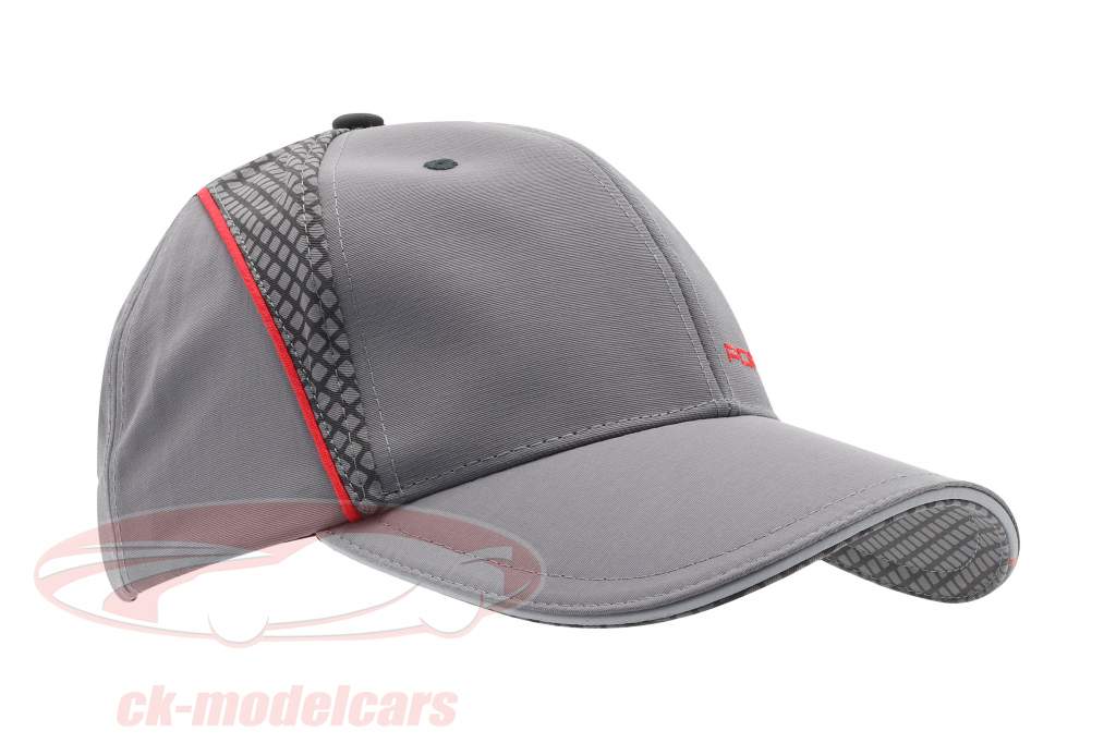 Porsche Baseball-Cap Racing Collection 灰色 / 红色