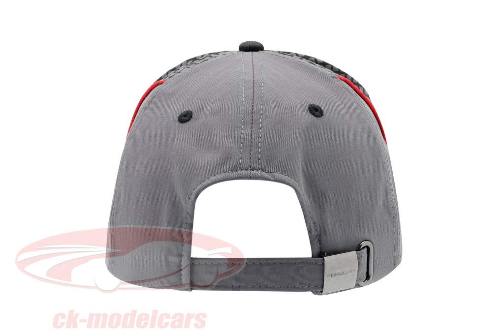 Porsche Baseball-Cap Racing Collection Gray / red