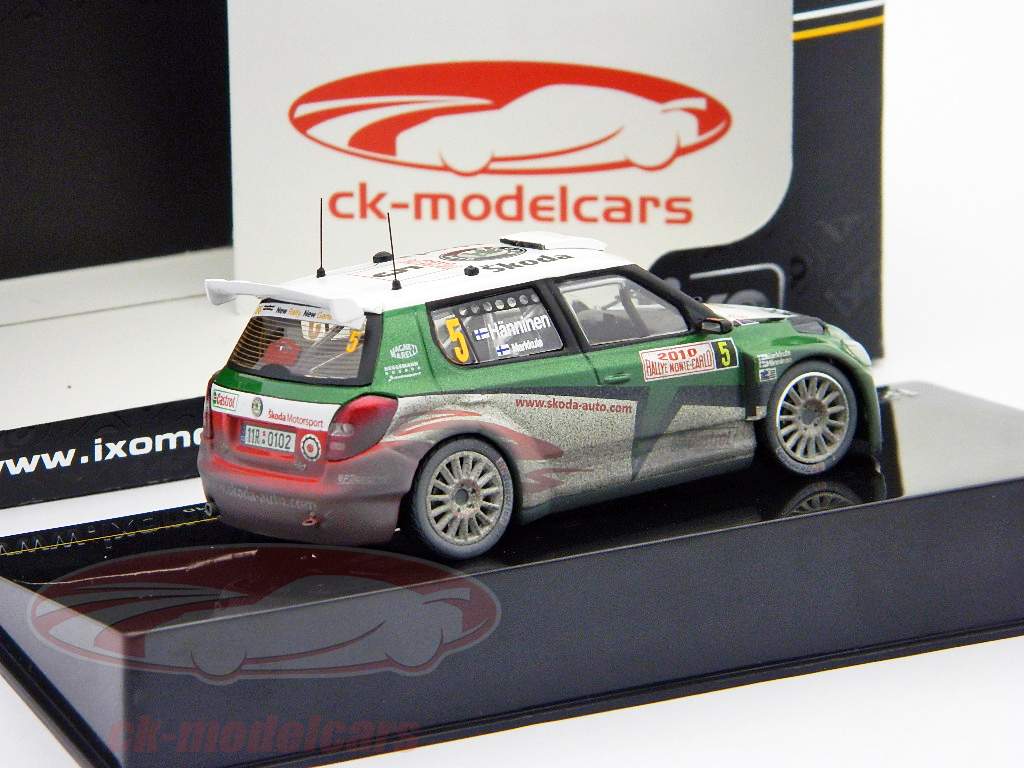 Skoda Fabia S2000 #5 Hanninen, Markkula 2nd reunión Monte Carlo 2010 1:43 Ixo