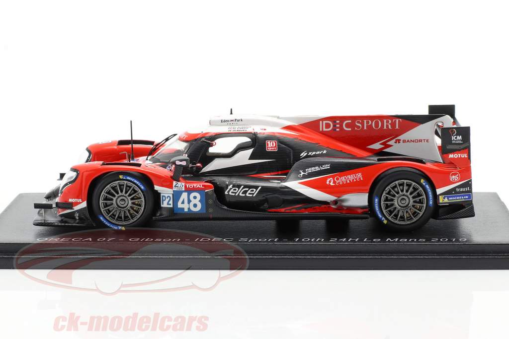 Oreca 07 #48 24h LeMans 2019 Lafargue, Chatin, Rojas 1:43 Spark