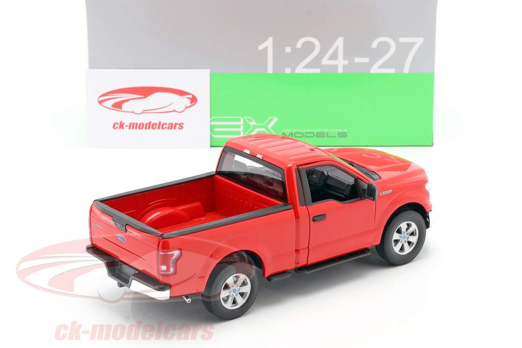 Ford F-150 Regular Cab anno 2015 rosso 1:24 Welly