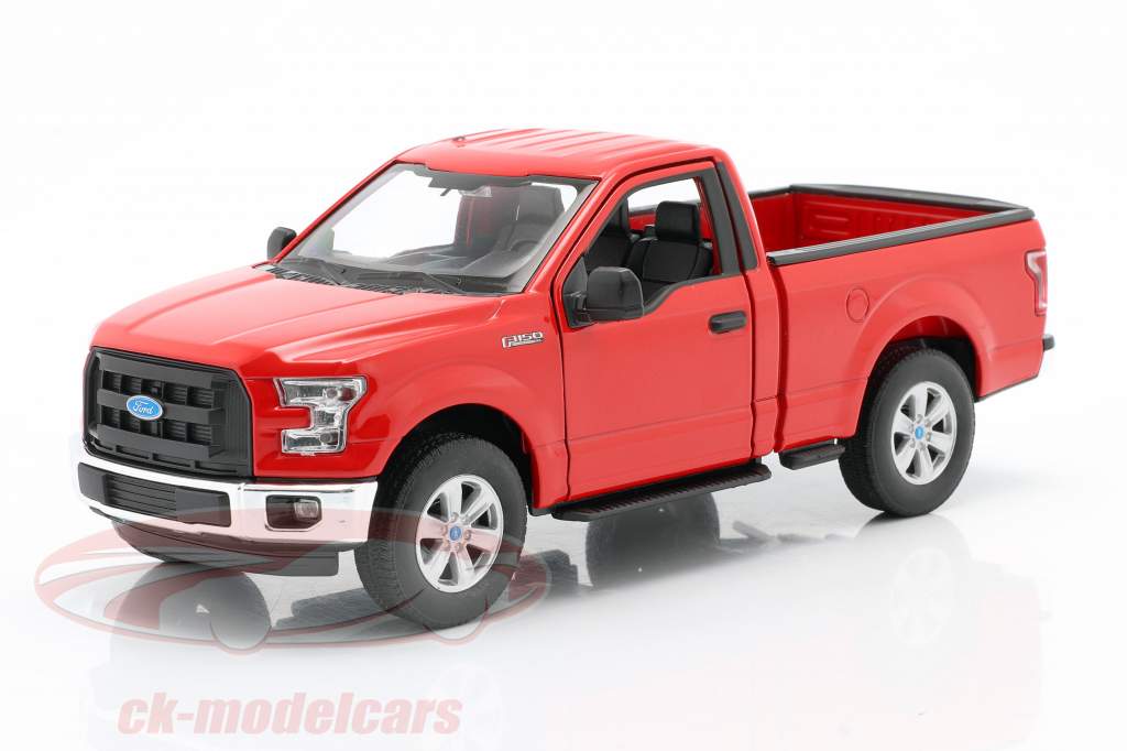 Ford F-150 Regular Cab 年 2015 红 1:24 Welly