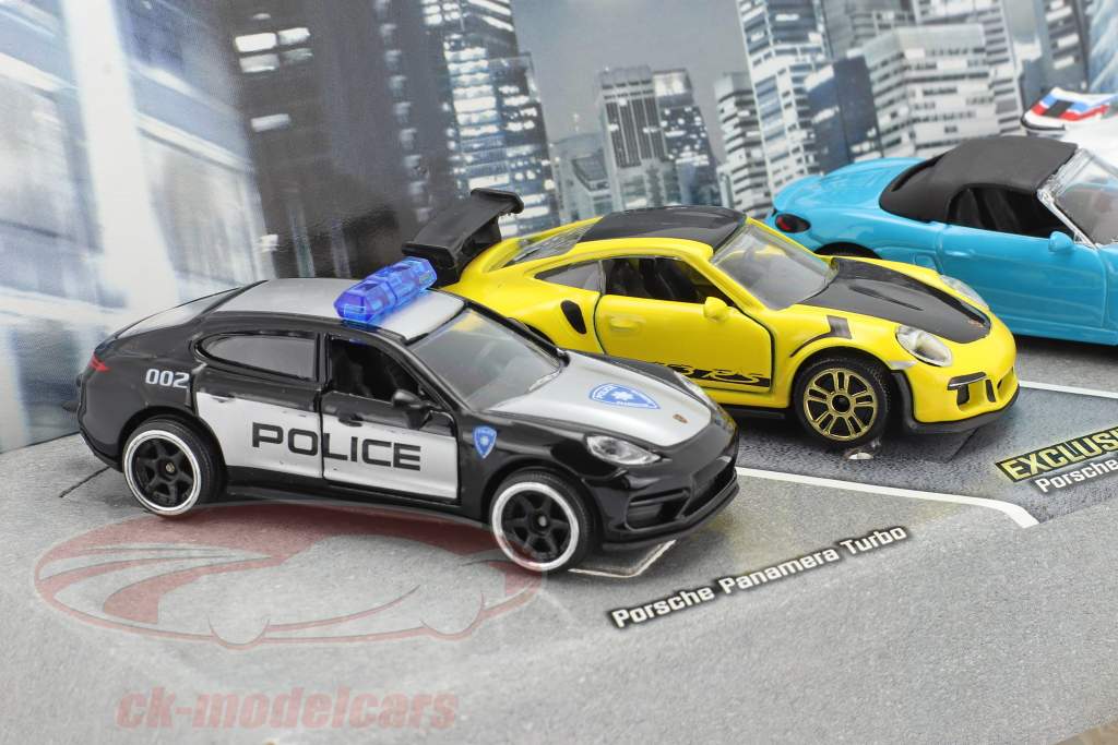 5-Car Set Porsche Edition Geschenkpack 1:64 Majorette
