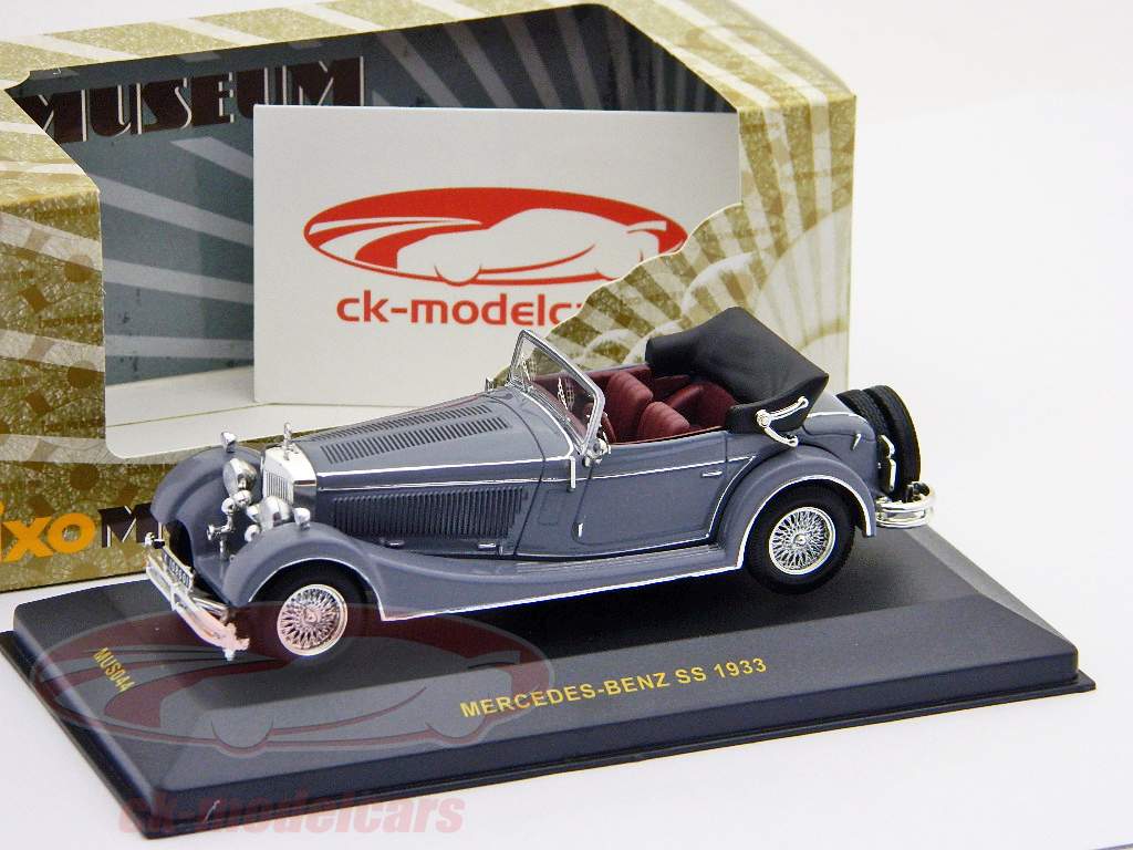 梅赛德斯 - 奔驰的SS 1933年灰色1:43 IXO博物馆