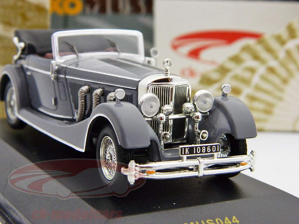 梅赛德斯 - 奔驰的SS 1933年灰色1:43 IXO博物馆