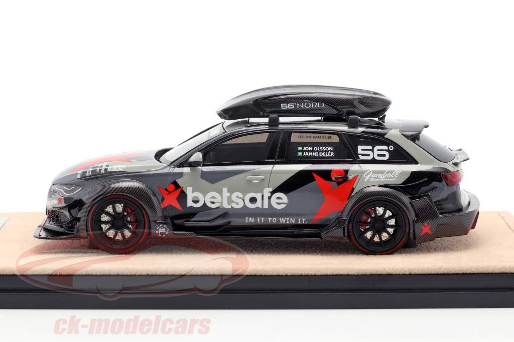 Audi RS6 DTM Replica DarwinPro 2017 камуфляж Серый 1:43 GLM