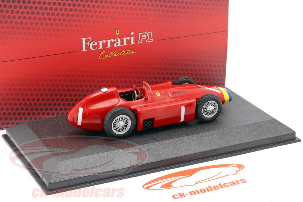 Juan Manuel Fangio Ferrari D50 #1 wereldkampioen formule 1 1956 1:43 Atlas