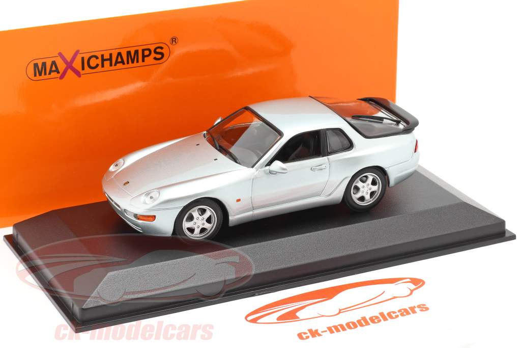 Porsche 968 CS Anno di costruzione 1993 argento metallico 1:43 Minichamps