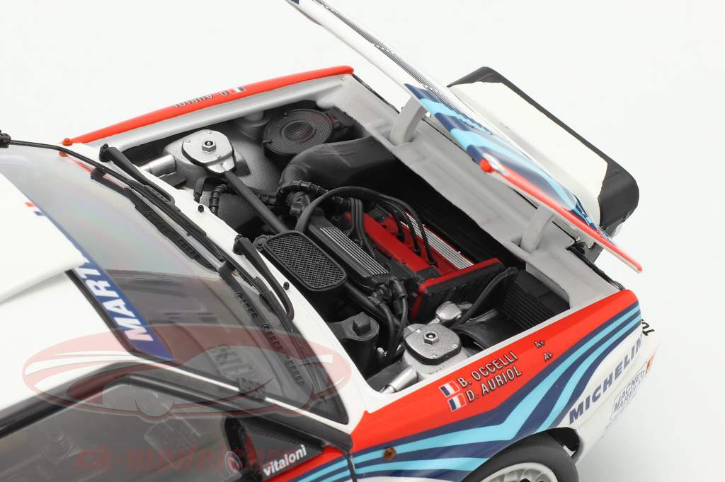 Lancia Delta HF Integrale #4 Winner Rallye Monte Carlo 1992 Auriol, Occelli 1:18 Kyosho