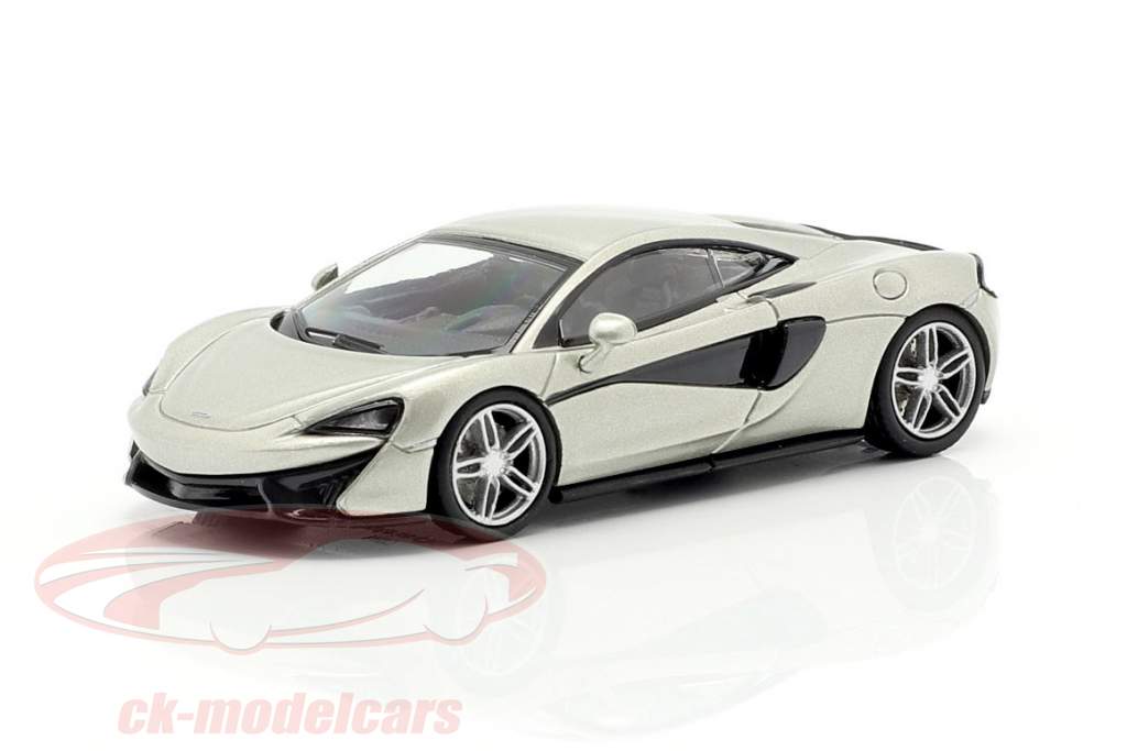 McLaren 570 S Anno di costruzione 2016 argento 1:87 Minichamps
