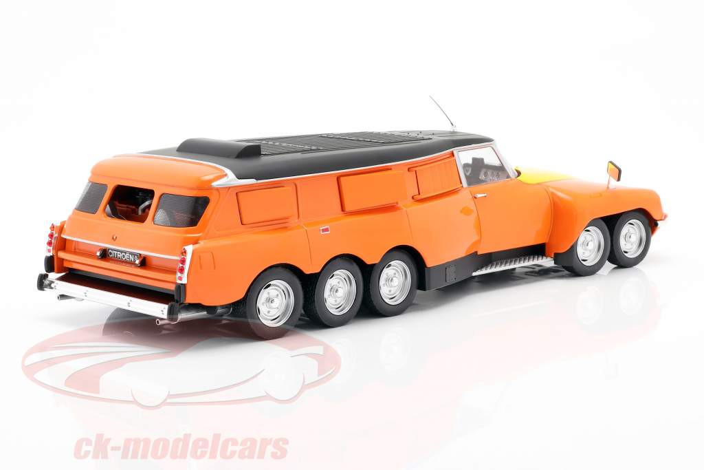 Michelin Mille Pattes PLR Break 1972 Orange / Jaune / noir 1:18 CMR