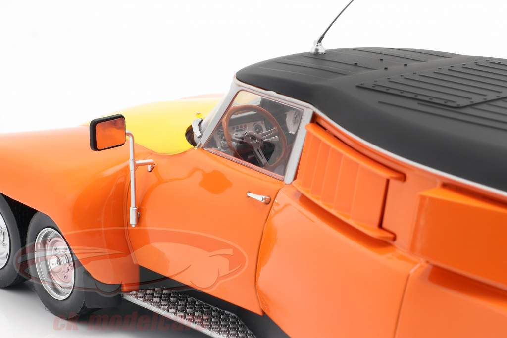 Michelin Mille Pattes PLR Break 1972 naranja / amarillo / negro 1:18 CMR