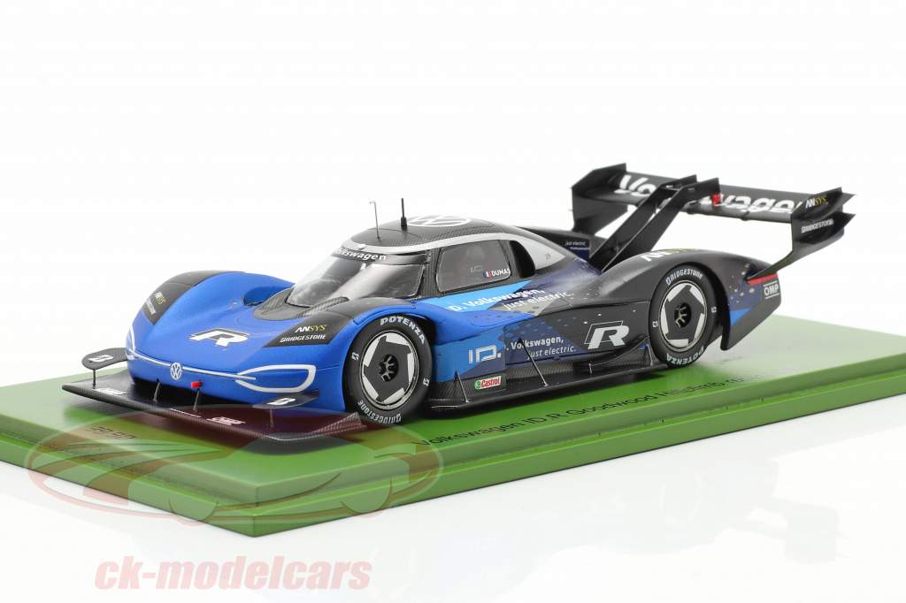 Volkswagen VW ID.R Goodwood Hillclimb Record 2019 R. Dumas 1:43 Spark