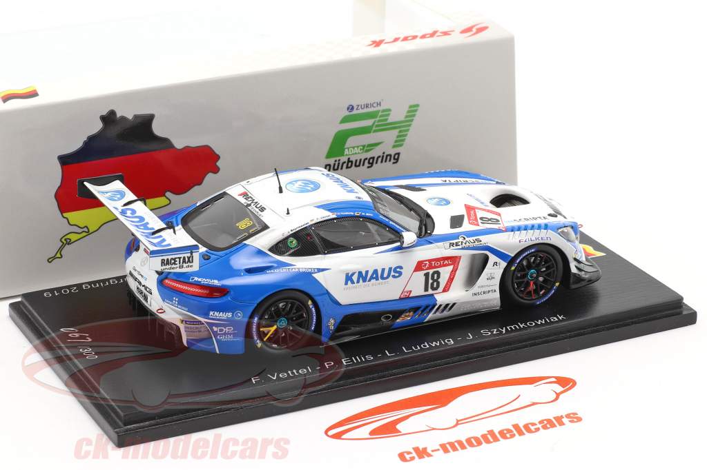 Mercedes-Benz AMG GT3 #18 24h Nürburgring 2019 GetSpeed Performance 1:43 Spark