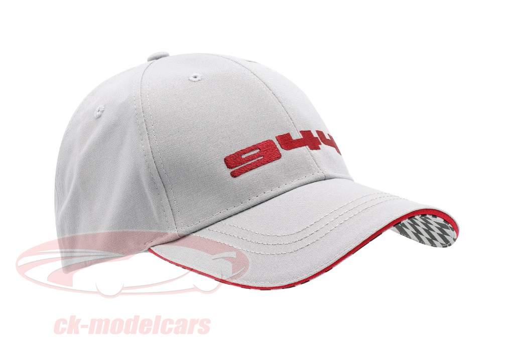 Porsche 944 Baseball-Cap 灰色 / 红色