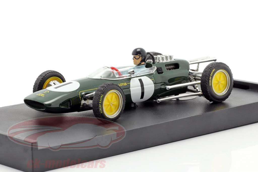 Jim Clark Lotus 25 #1 Campione del mondo Belgio GP formula 1 1963 1:43 Brumm