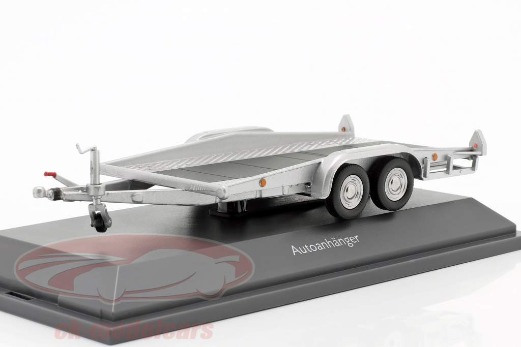 汽车拖车 银 1:43 Schuco