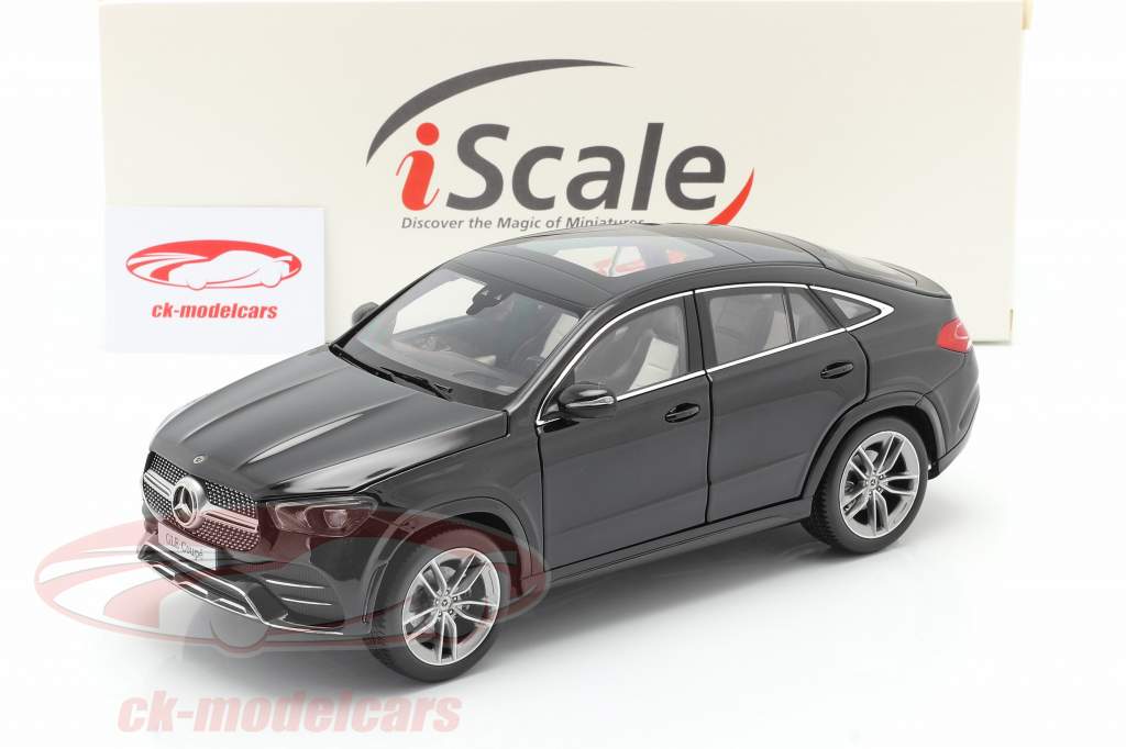 Mercedes-Benz GLE Coupe (C167) 2020 obsidian sort metallisk 1:18 iScale