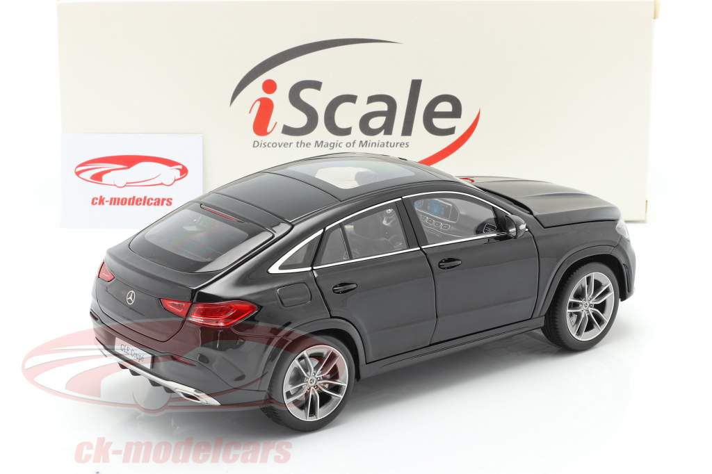 Mercedes-Benz GLE Coupe (C167) 2020 obsidian sort metallisk 1:18 iScale