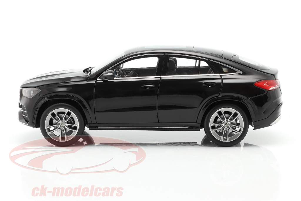 Mercedes-Benz GLE Coupe (C167) 2020 obsidian sort metallisk 1:18 iScale