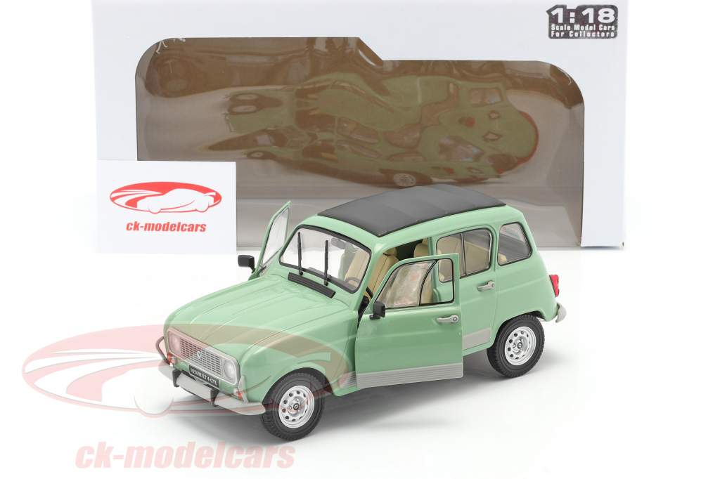 Renault 4L GTL Année de construction 1978 céladon vert 1:18 Solido