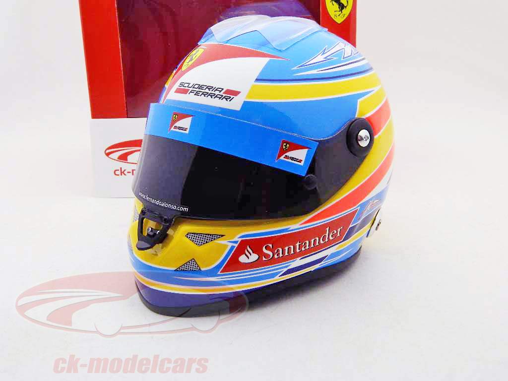 Fernando Alonso Ferrari F2012 Casco Formula 1 2012 1:2 Schuberth