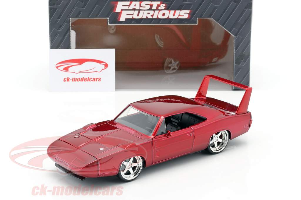 Dodge Charger Daytona Année 1969 Fast and Furious 6 2013 rouge 1:24 Jada Toys