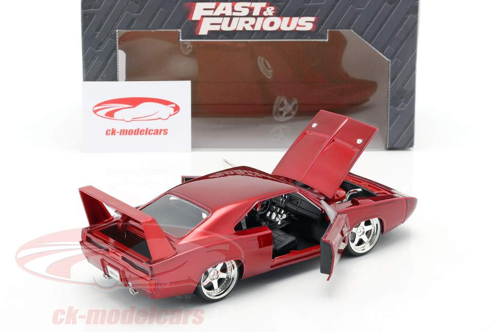 道奇 Charger 代托纳 1969年 电影:速度与激情6 2013年  红色 1:24 Jada Toys