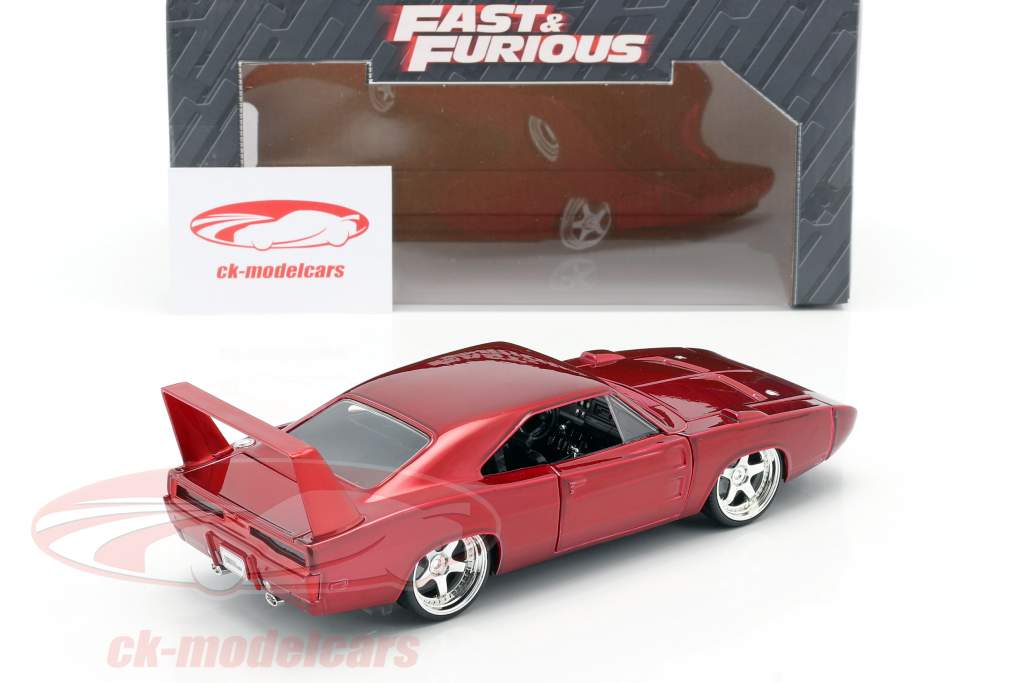 Dodge Charger Daytona Year 1969 Fast and Furious 6 2013 red 1:24 Jada Toys