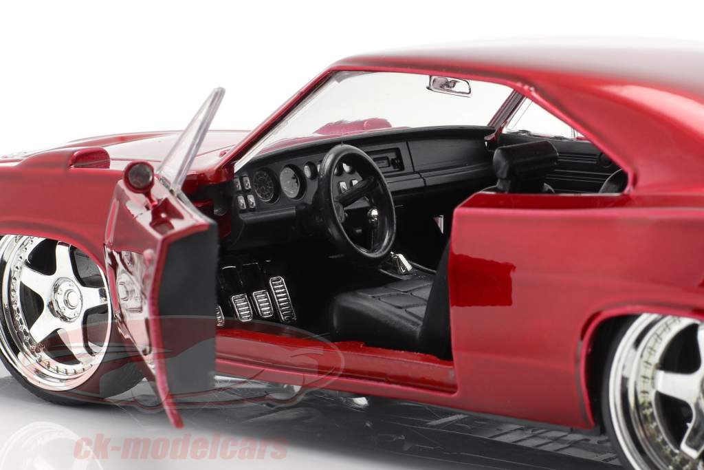 Dodge Charger Daytona År 1969 Fast and Furious 6 2013 rød 1:24 Jada Toys