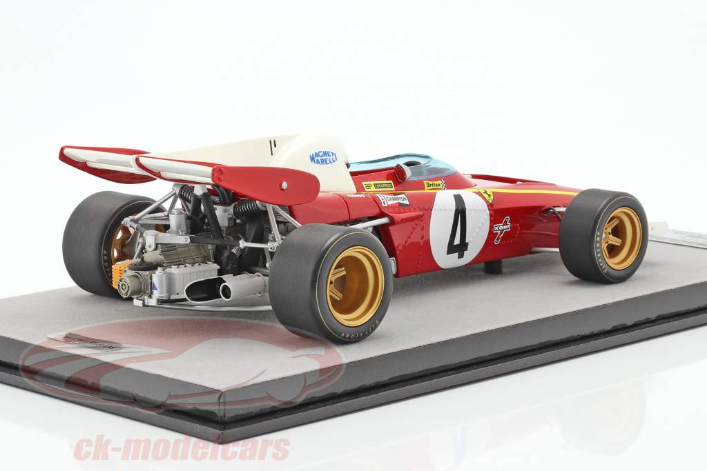 Jacky Ickx Ferrari 312B2 #4 3rd Monaco GP formula 1 1971 1:18 Tecnomodel