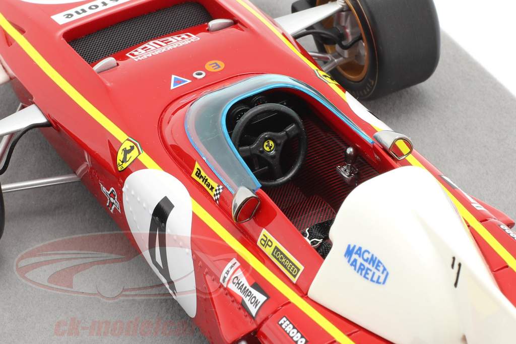 Jacky Ickx Ferrari 312B2 #4 3rd Monaco GP formula 1 1971 1:18 Tecnomodel