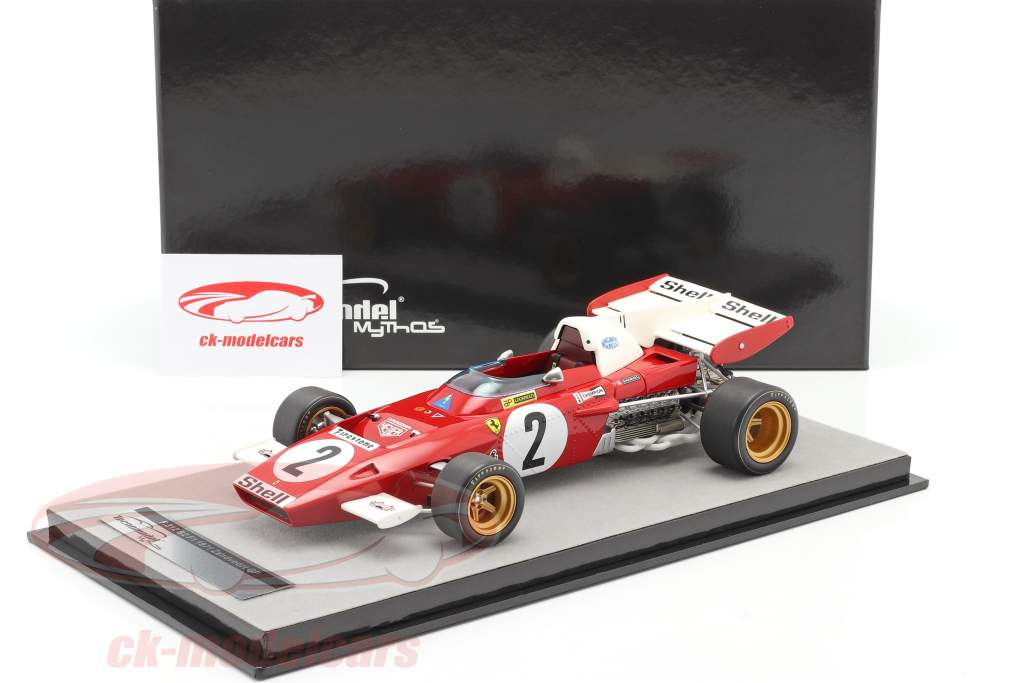 Jacky Ickx Ferrari 312B2 #2 Sieger Niederlande GP Formel 1 1971 1:18 Tecnomodel