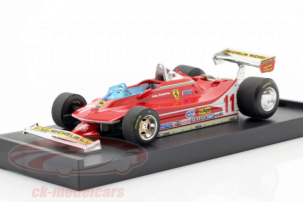 J. Scheckter Ferrari 312 T4 #11 Campione del Mondo GP Italia Formula 1 1979 1:43 Brumm